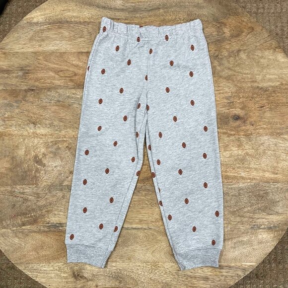 NEW 2Pc 4T Boys Turkey & Football Thanksgiving Outfit - Picture 3 of 3